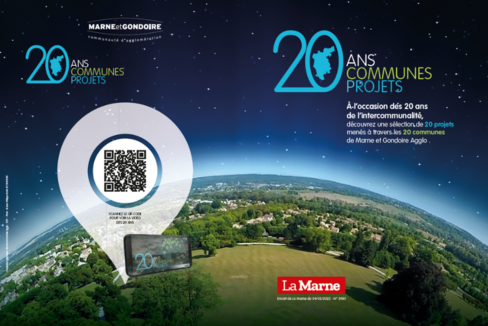 Hors série du journal La Marne 20 ans 20 communes 20 projets