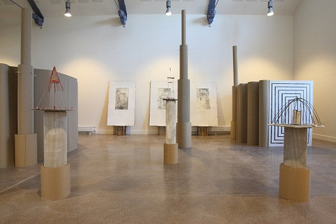 Pierre Pitrou, Vue de l'exposition, 2008, (c) Yann Piriou